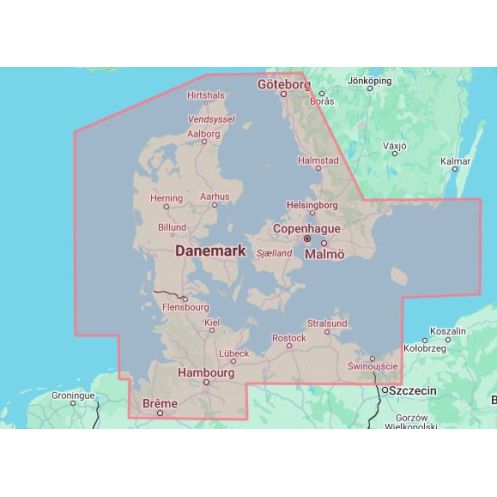 C-map - M-EN-Y205-MS - digital nautical chart - Karlskrona to Emden