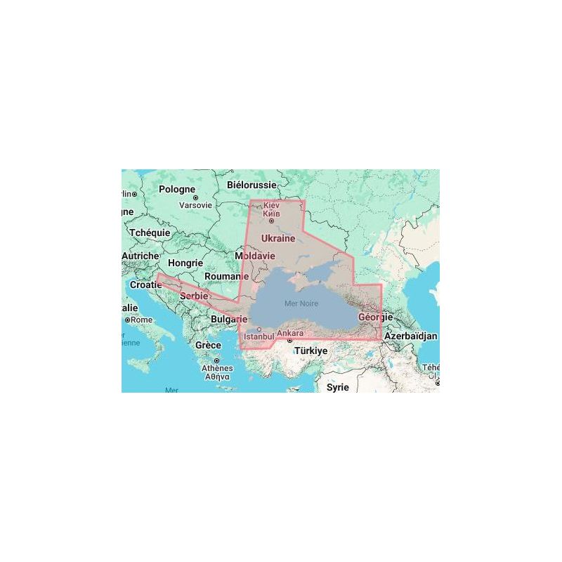 C-map - M-EM-M120-MS - digital nautical chart - Western part of Black sea