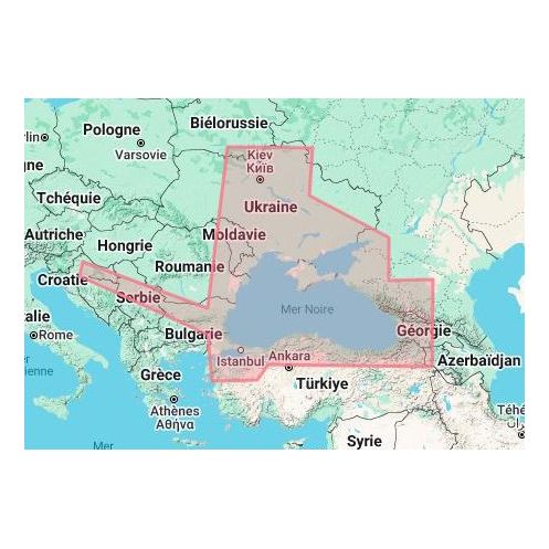 C-map - M-EM-M120-MS - digital nautical chart - Western part of Black sea