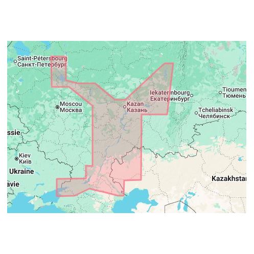 C-map - M-RS-M210-MS - digital nautical chart - Volga, Kama, Volgo - Balt and Volgo - Don