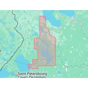 C-map - M-RS-D611-MS - digital nautical chart - Onezhskoe lake and Svir