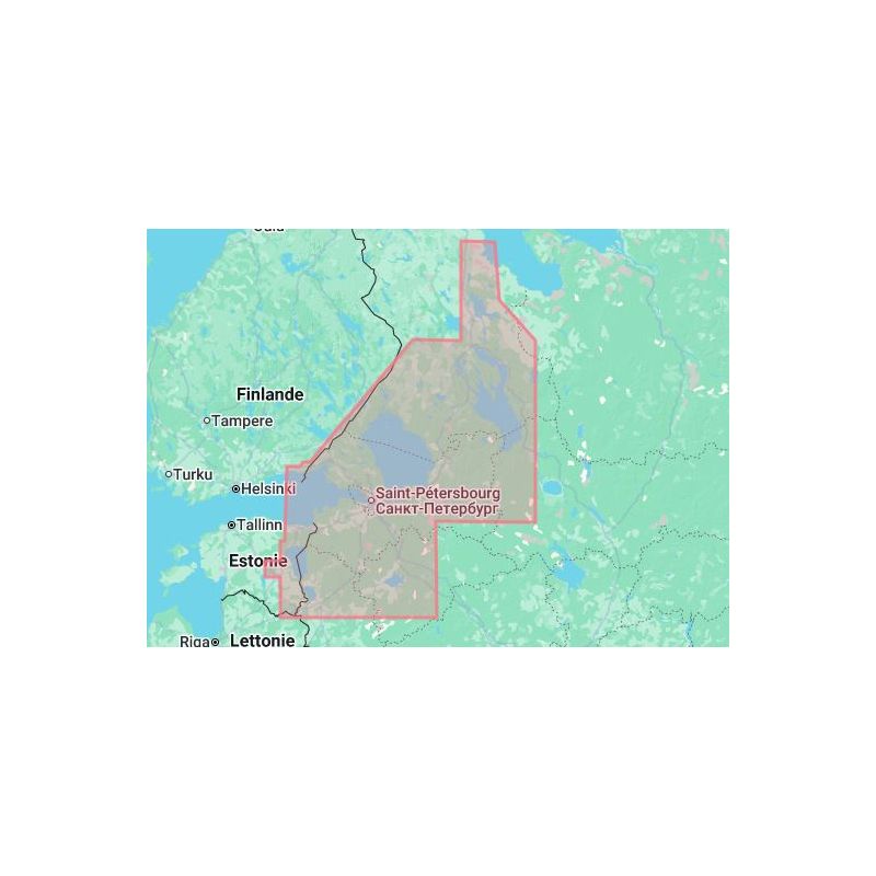 C-map - M-RS-D604-MS - digital nautical chart - Russian north west lakes and rivers