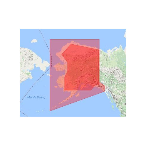 C-map M-NA-D029-MS Alaska lakes