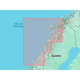 C-map - M-EN-D594-MS - carte marine numérique - Kristiansund - Finnsnes