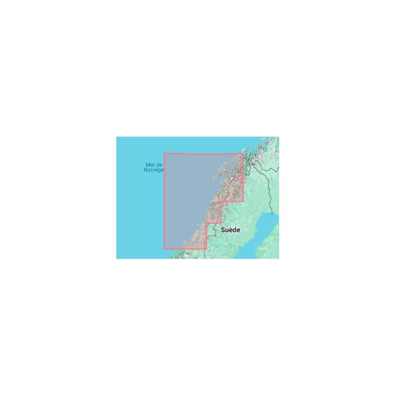 C-map - M-EN-D594-MS - carte marine numérique - Kristiansund - Finnsnes