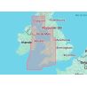 C-map - M-EW-D321-MS - carte marine numérique - Mer d'Irlande et canal de Bristol