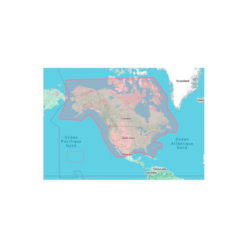 C-map - M-NA-T-200-D - digital nautical chart - North America