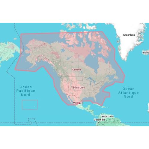 C-map - M-NA-T-200-D - digital nautical chart - North America