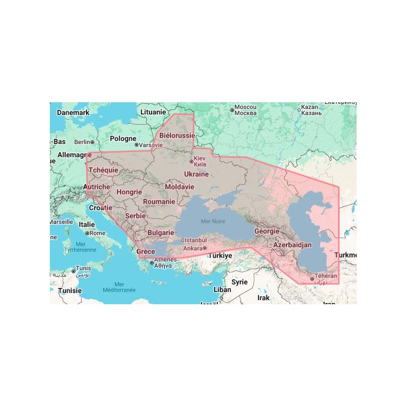 C-map - M-EM-T-112-R - carte marine numérique - Mers Noire et Caspienne