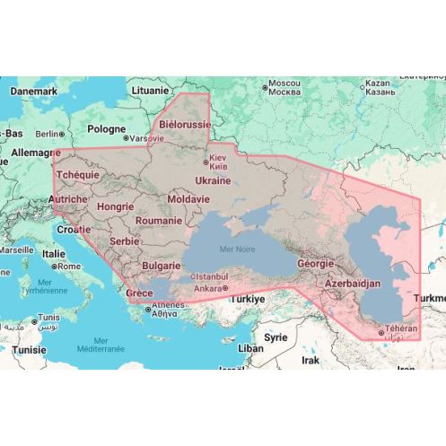 C-map - M-EM-T-112-R - carte marine numérique - Mers Noire et Caspienne