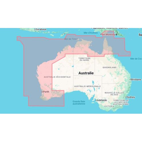 C-map - M-AU-T-012-R - carte marine numérique - Esperance à Cairns