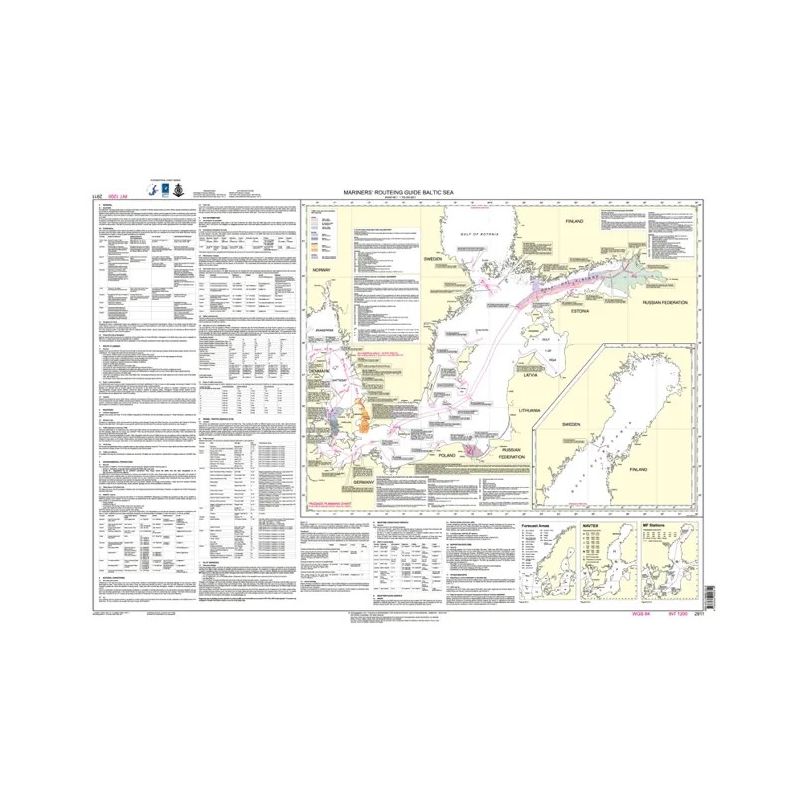 Admiralty - 5503 - Mariner's Routeing Guide Baltic Sea