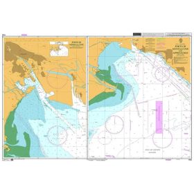 Admiralty - 1493 - nautical chart - Porto di Monfalcone and Approaches