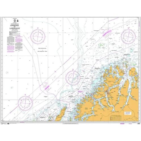 Admiralty - 2351 - nautical chart - Andenes to Lopphavet