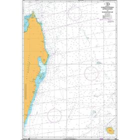 Admiralty - 3905 - carte marine - Approches nord-est de Madagascar
