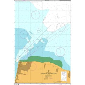 Admiralty - 0537 - carte marine - Approches de Georgetown