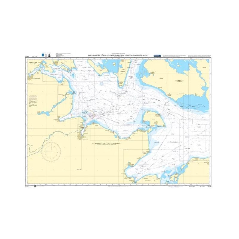 DHO - DE30 - nautical chart - Flensburger Forde (Flensborg fjord) to Mecklengurger Bucht
