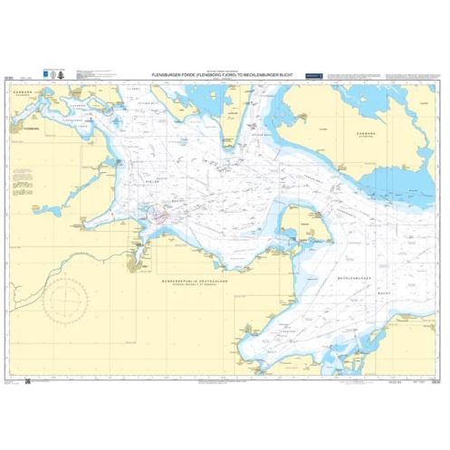 DHO - DE30 - nautical chart - Flensburger Forde (Flensborg fjord) to Mecklengurger Bucht