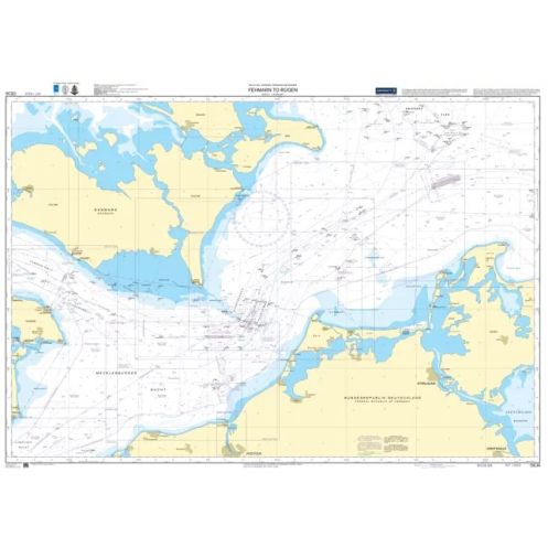 DHO - DE36 - nautical chart - Fehmarn to Rugen