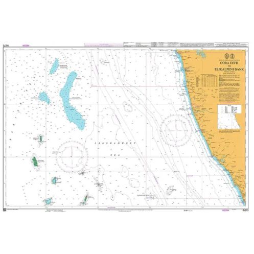 INHO - IN0272 - nautical chart - Cora Divh to Elikalpeni Bank