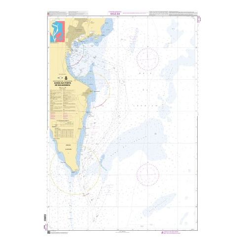 Shom C - 7567C - carte marine - Accès aux ports de Nouadhibou