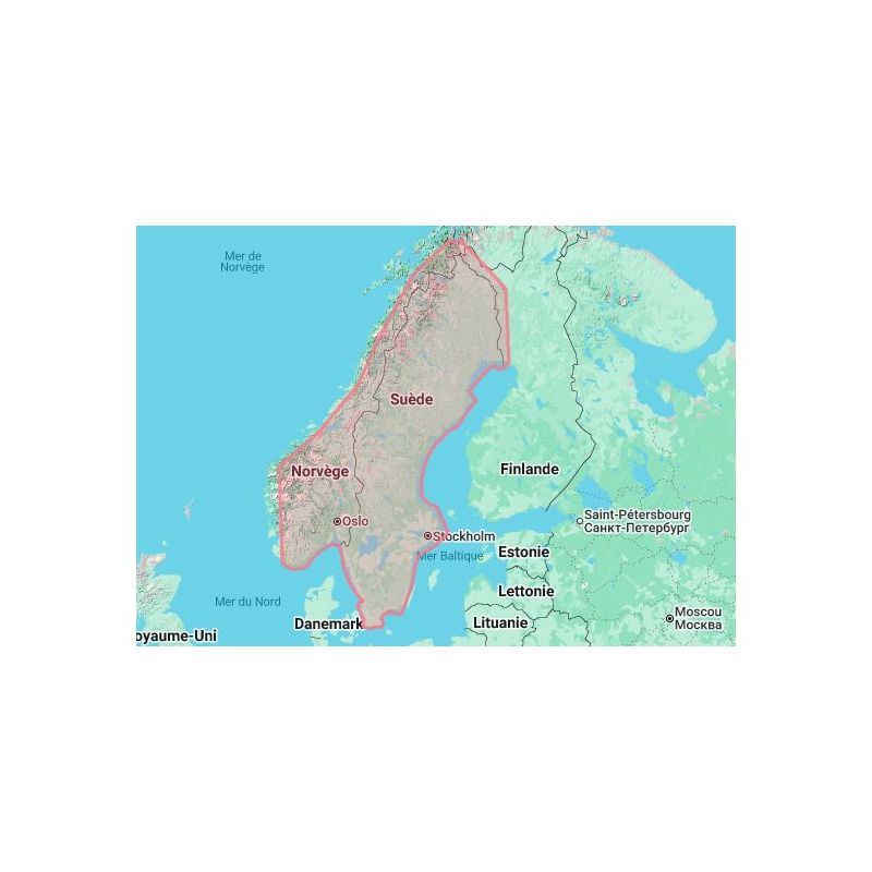 C-map - M-EN-T-580-R - digital nautical chart - Norway and Sweden inland