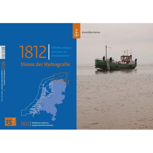 DHO - 1812 - carte marine - Waddenzee Oost