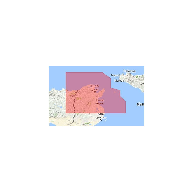 C-map M-EM-M980-MS Northern Tunisia