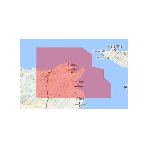 C-map M-EM-M080-MS Northern Tunisia