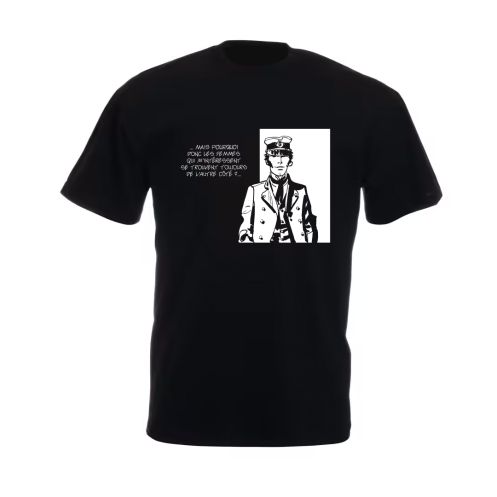 T-shirt Corto Maltese - Pourquoi