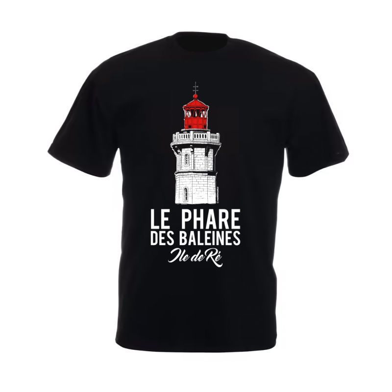 T shirt Phare des baleines