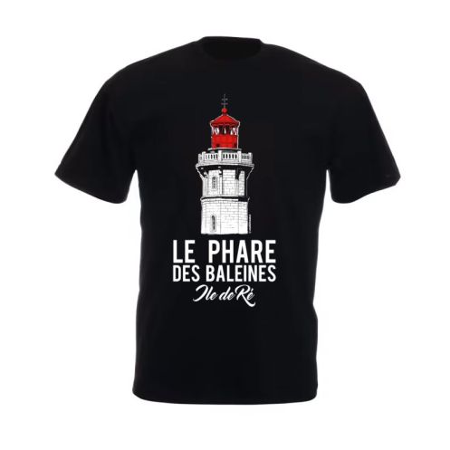 T shirt Phare des baleines