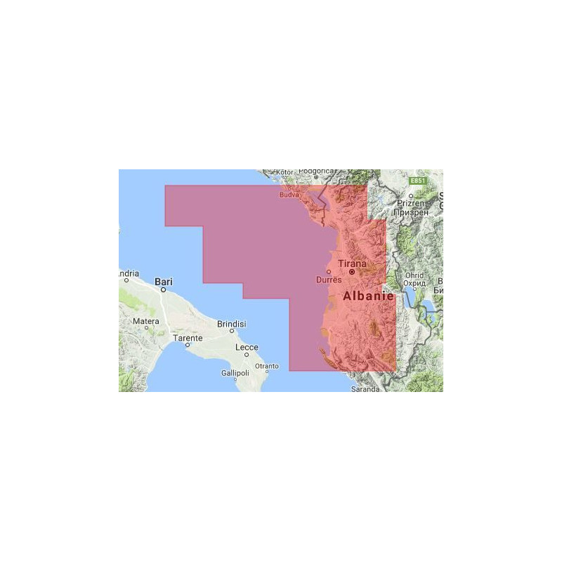 C-map M-EM-M965-MS Budva to Valona