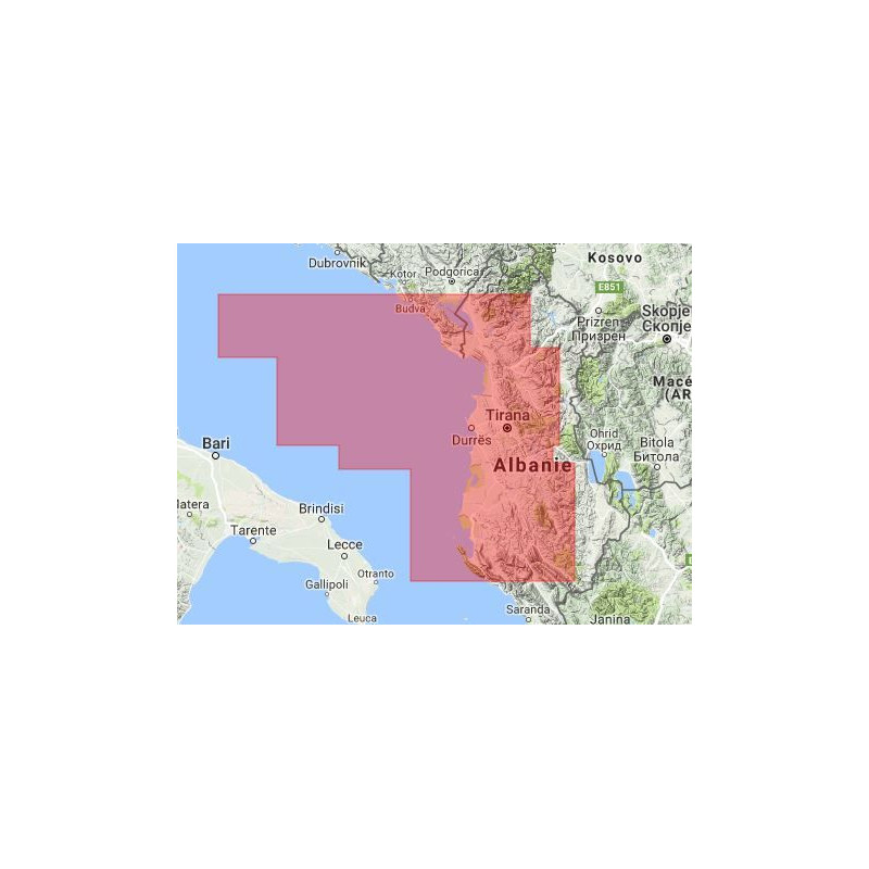 C-map M-EM-M065-MS Budva to Valona