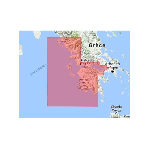 C-map M-EM-M084-MS Greece west coasts
