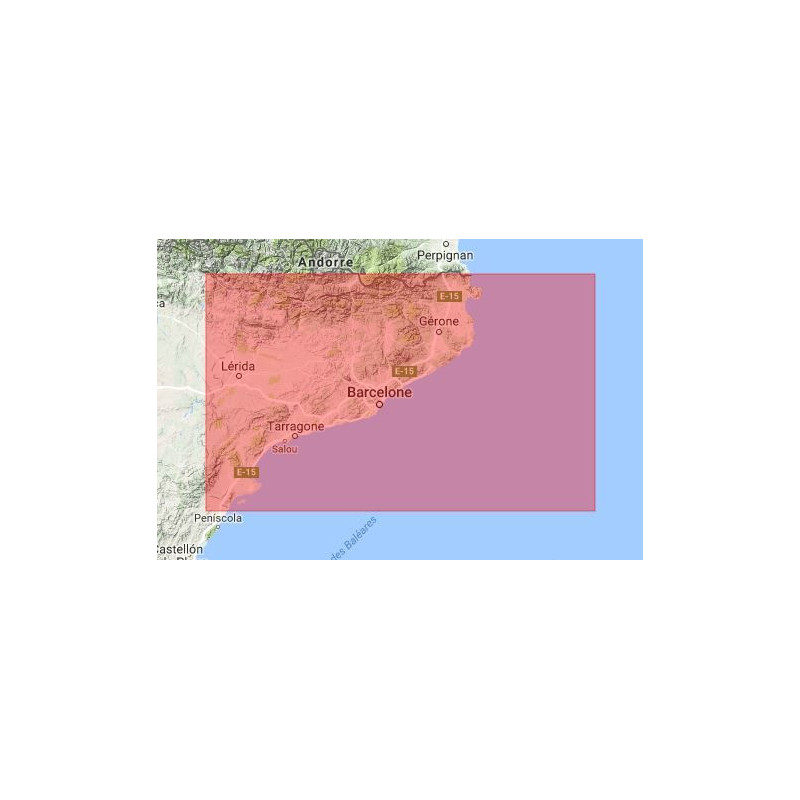 C-map M-EM-M123-MS Barcelona