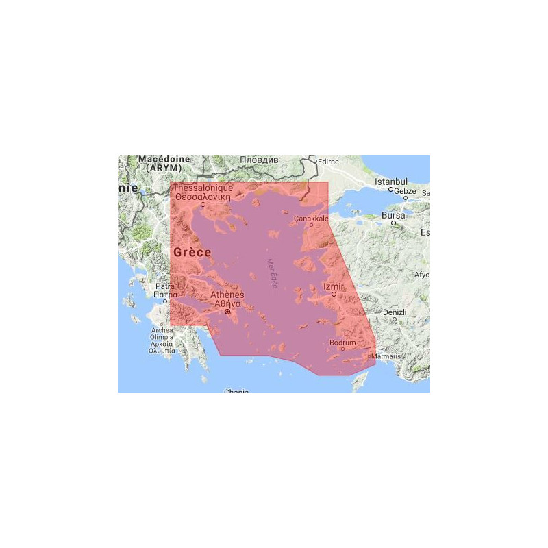 C-map M-EM-M129-MS North Aegean sea