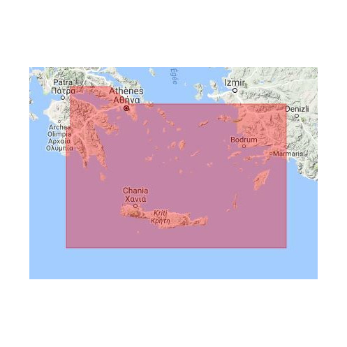 C-map M-EM-M130-MS South Aegean sea