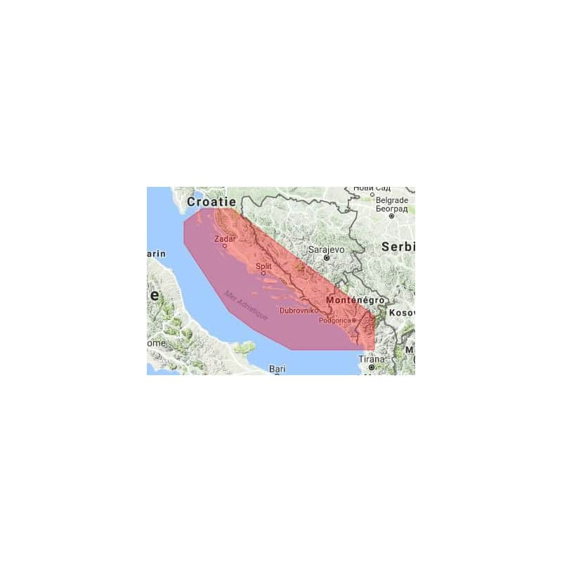 C-map M-EM-M075-MS Croatia: SV Juraj to Shengjini