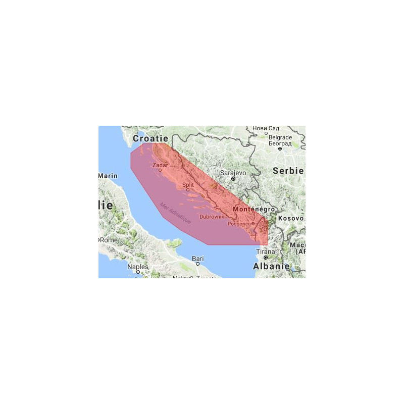 C-map M-EM-M975-MS Croatia: SV Juraj to Shengjini