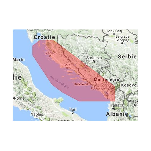 C-map M-EM-M975-MS Croatia: SV Juraj to Shengjini