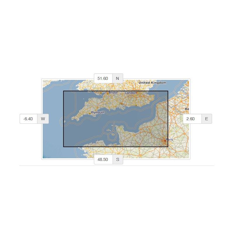 Shom - 8101-XG - Manchegrid carte générale Pub 2011