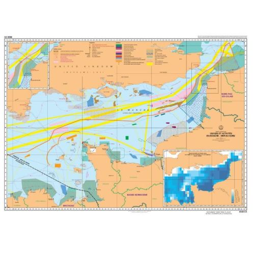 Shom - 8103-XG - Manchegrid chart, Eastern section