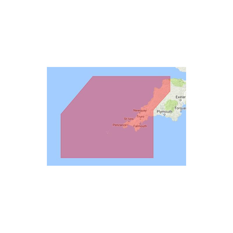 C-map M-EW-M017-MS Falmouth to Lundy island