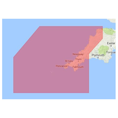 C-map M-EW-M017-MS Falmouth to Lundy island