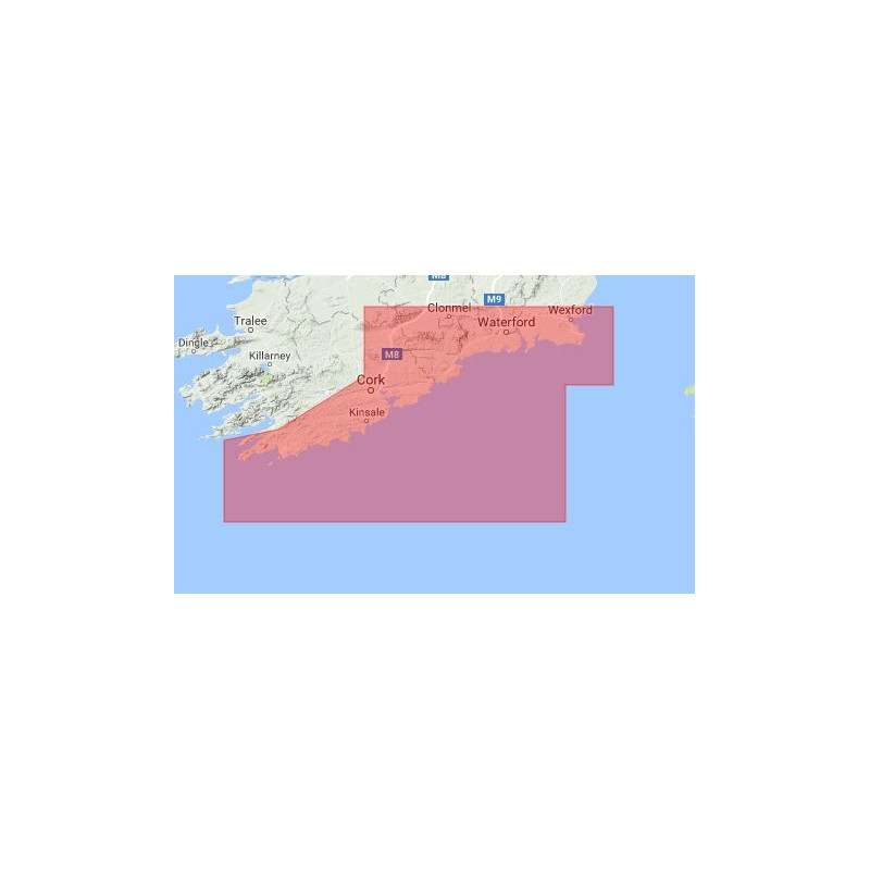 C-map M-EW-M029-MS Waterford harbour to Mizen Head