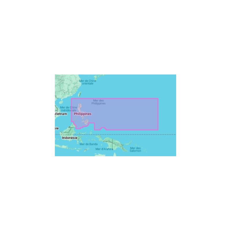 Carte marine Navionics - Navionics+ Regular NAAE021R - Philippines