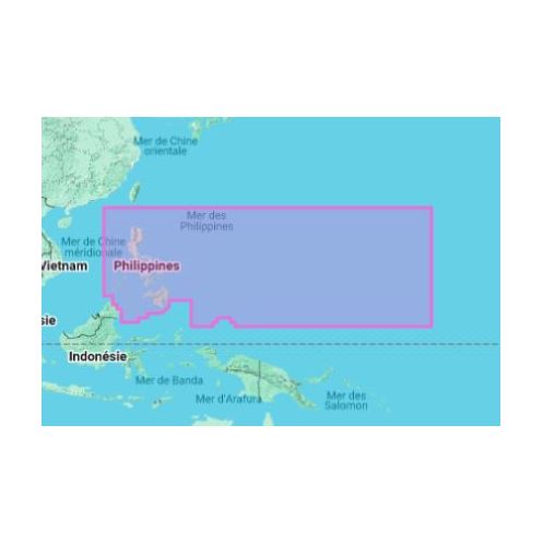 Carte marine Navionics - Navionics+ Regular NAAE021R - Philippines