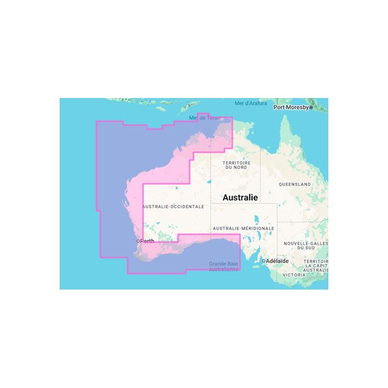 Carte marine Navionics - Navionics+ Regular NAPC026R - Australie, Ouest
