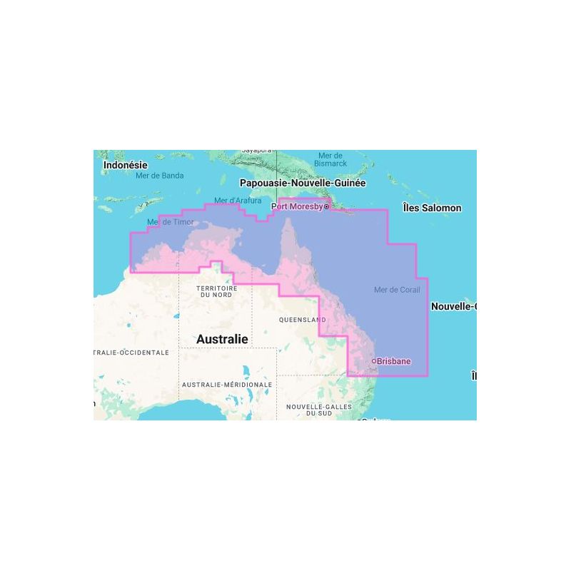 Carte marine Navionics - Navionics+ Regular NAPC027R - Australie, nord-est